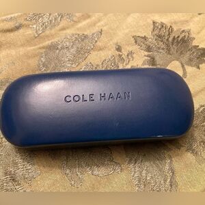 Cole Haan Blue Glasses Case